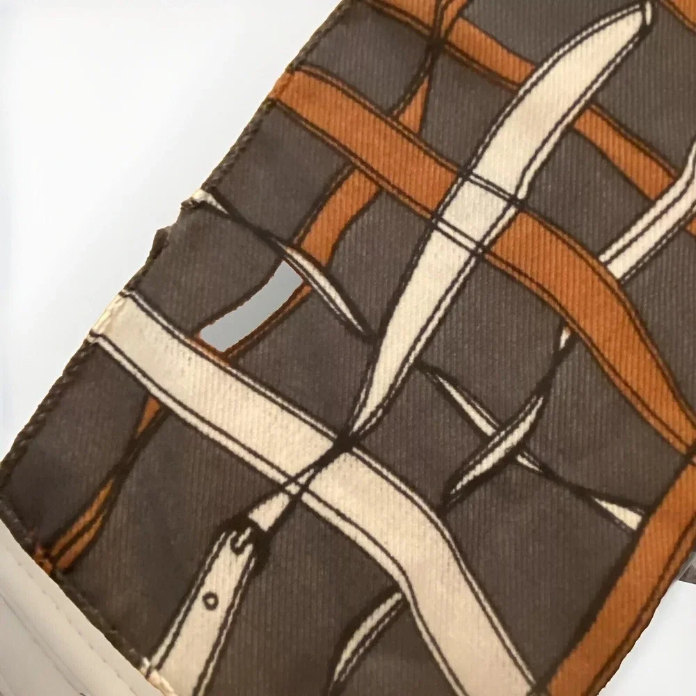 Nordstrom Collection Eighteen Scarf Square Western Equestrian Buckle Print Women